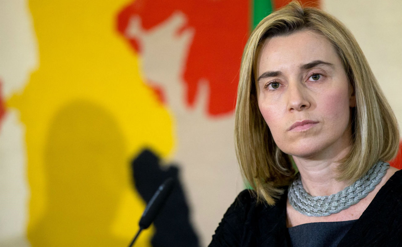 Федеріка Могеріні: “Наша увага повинна бути зосереджена на ситуації в Україні”.