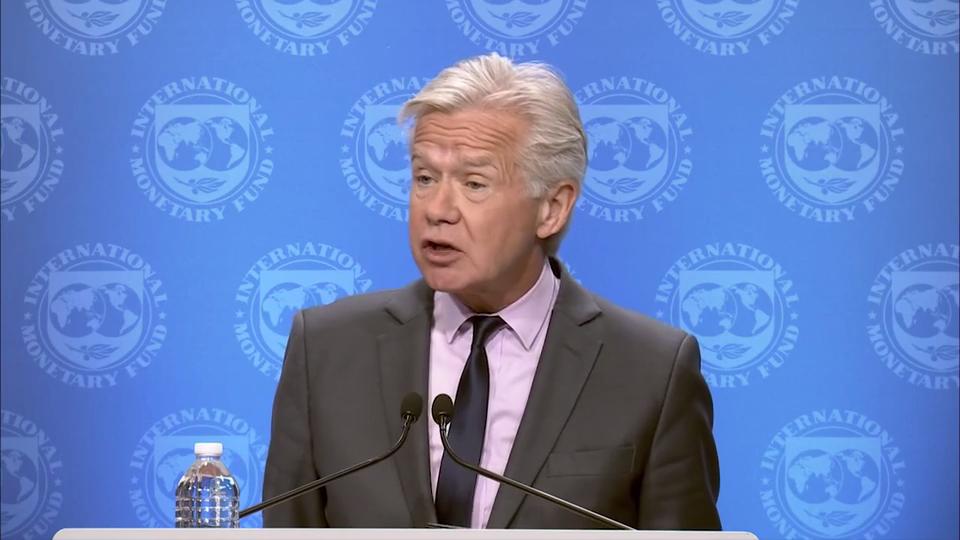 Стенограма прес-конференції МВФ