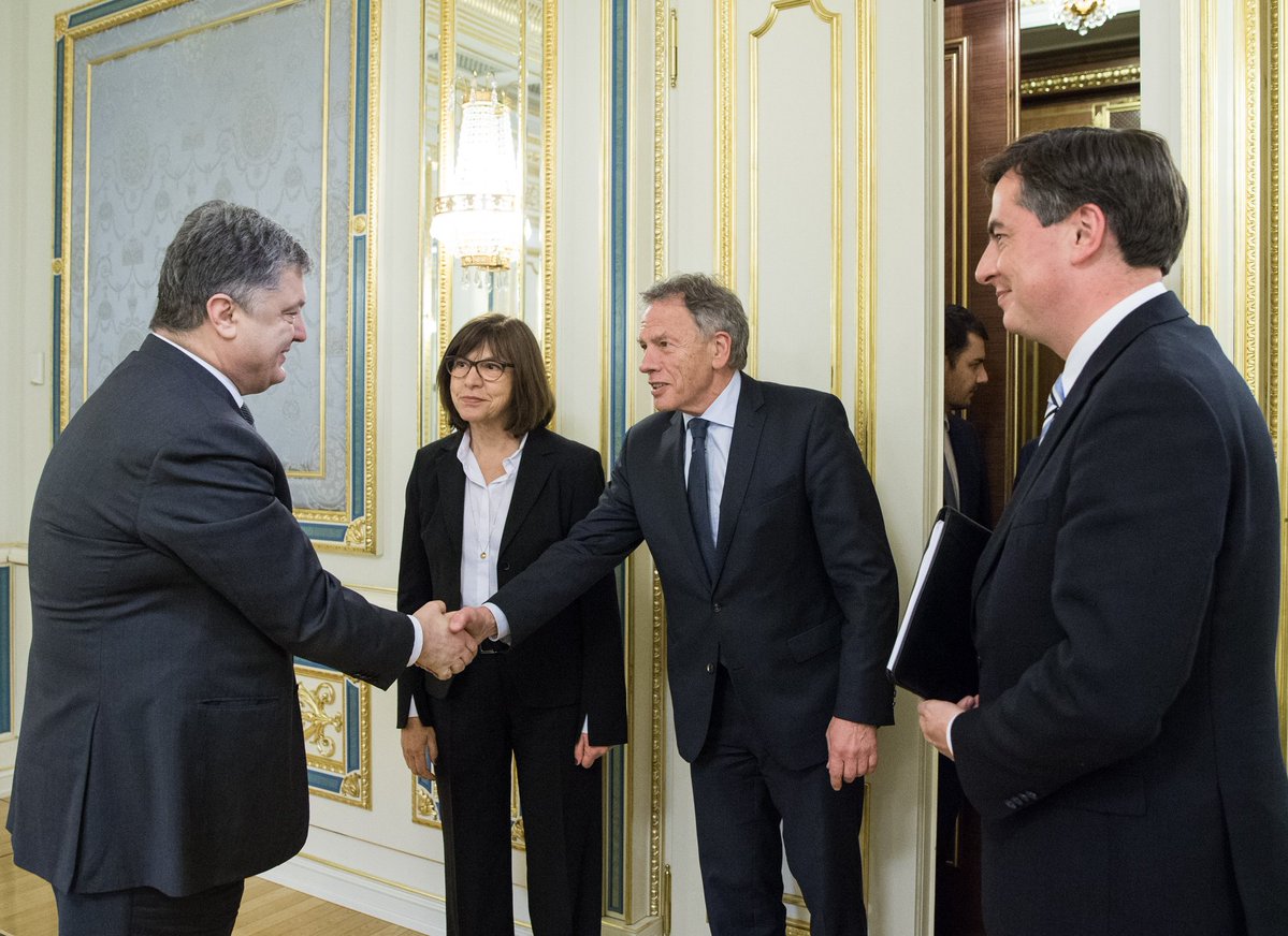 Євродепутати МакАлістер і Розаті відвідали Україну