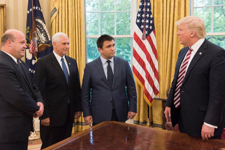 Трамп та Клімкін у Білому домі обговорили подальшу підтримку України з боку Сполучених Штатів