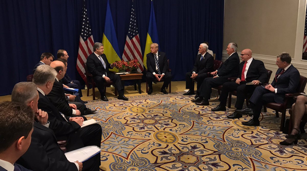 Трамп закликає працювати  над ліквідацією корупції в Україні