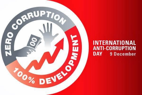 9 грудня – Міжнародний день боротьби з корупцією