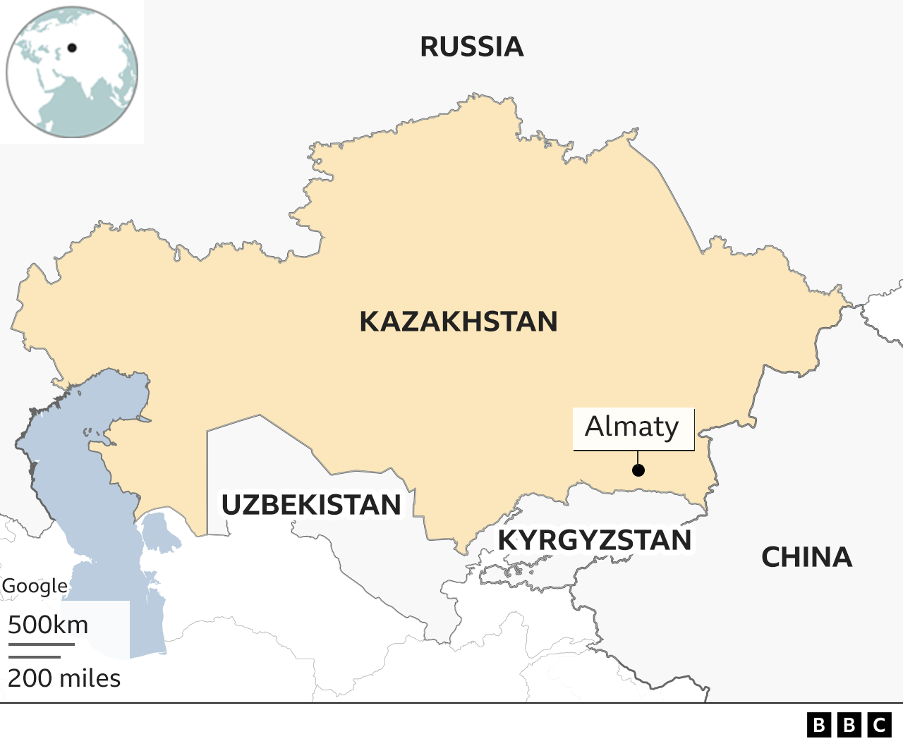 Геополітичні наслідки протестів у Казахстані